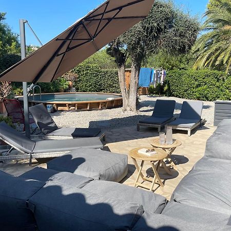 Villa Vue Mer Presqu'Ile De Giens Avec Piscine 히에레 외부 사진